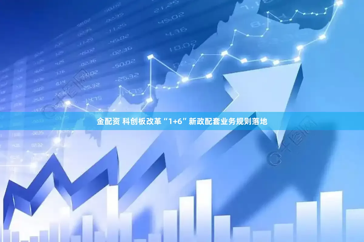 金配资 科创板改革“1+6”新政配套业务规则落地