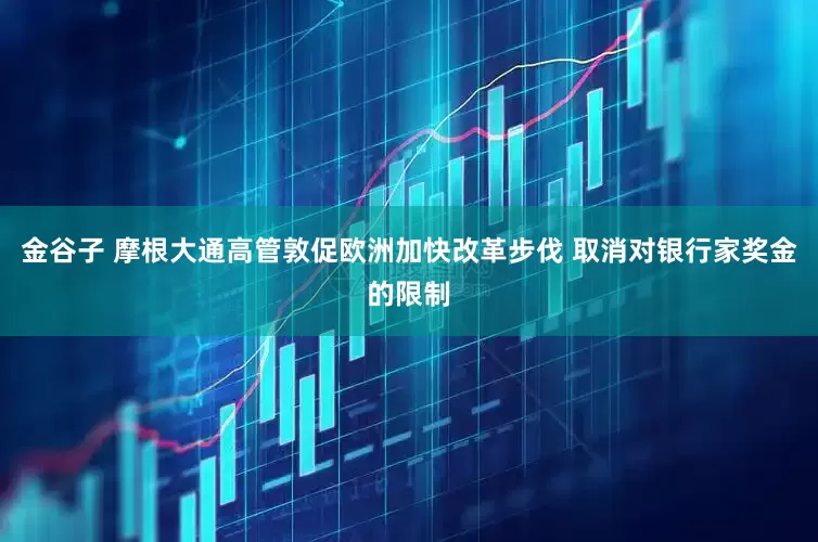 金谷子 摩根大通高管敦促欧洲加快改革步伐 取消对银行家奖金的限制